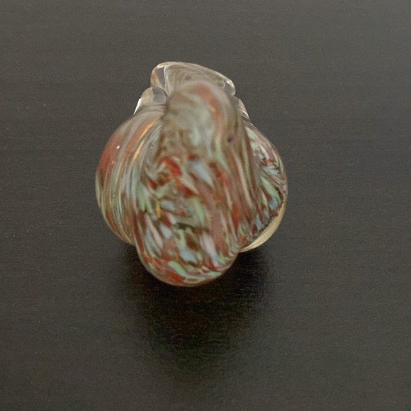 Vintage ISCO Japan Glass Bird Figurine Paperweight - Picture 3 of 10